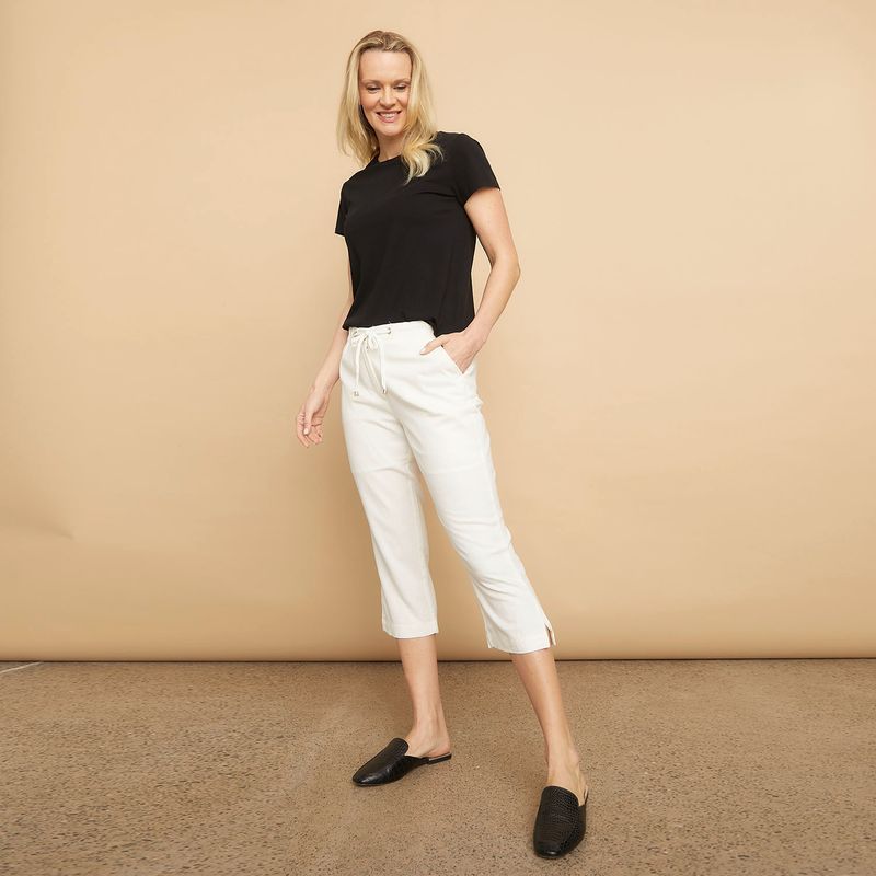 S COCCI - Pantalón Capri Tiro Alto Mujer S Cocci