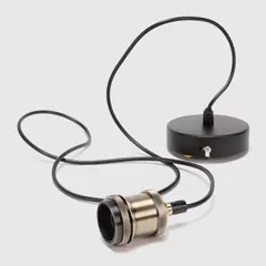 BASEMENT HOME - Lámpara Colgante Metálica Soquete 6 cm
