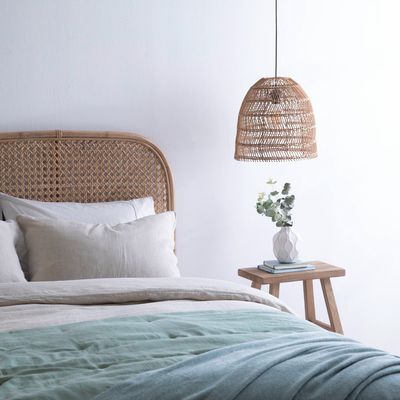 Imagen 2 del producto Lámpara Fibra Natural 34 Cm