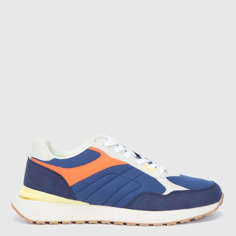 BEARCLIFF - Zapatillas Urbana Hombre Azul Bearcliff