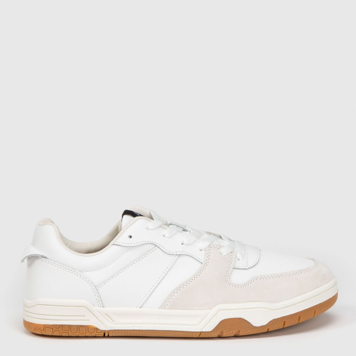 AMERICANINO - Zapatilla Urbana Hombre Cuero Blanco Americanino