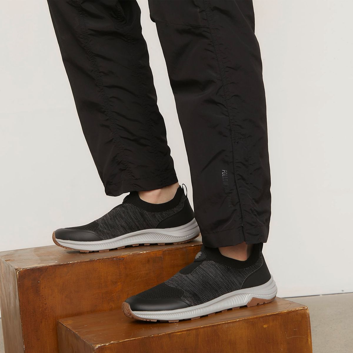 MOUNTAIN GEAR - Zapatilla Outdoor Hombre Negro Mountain Gear