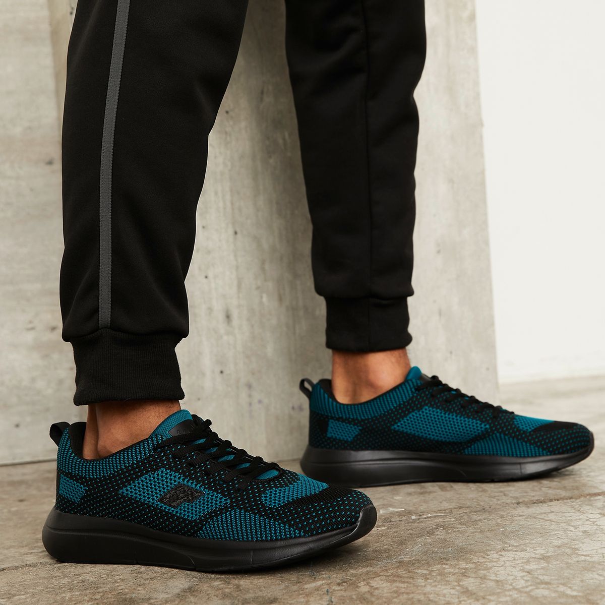 FRATTA - Zapatilla Running Hombre Negro Fratta