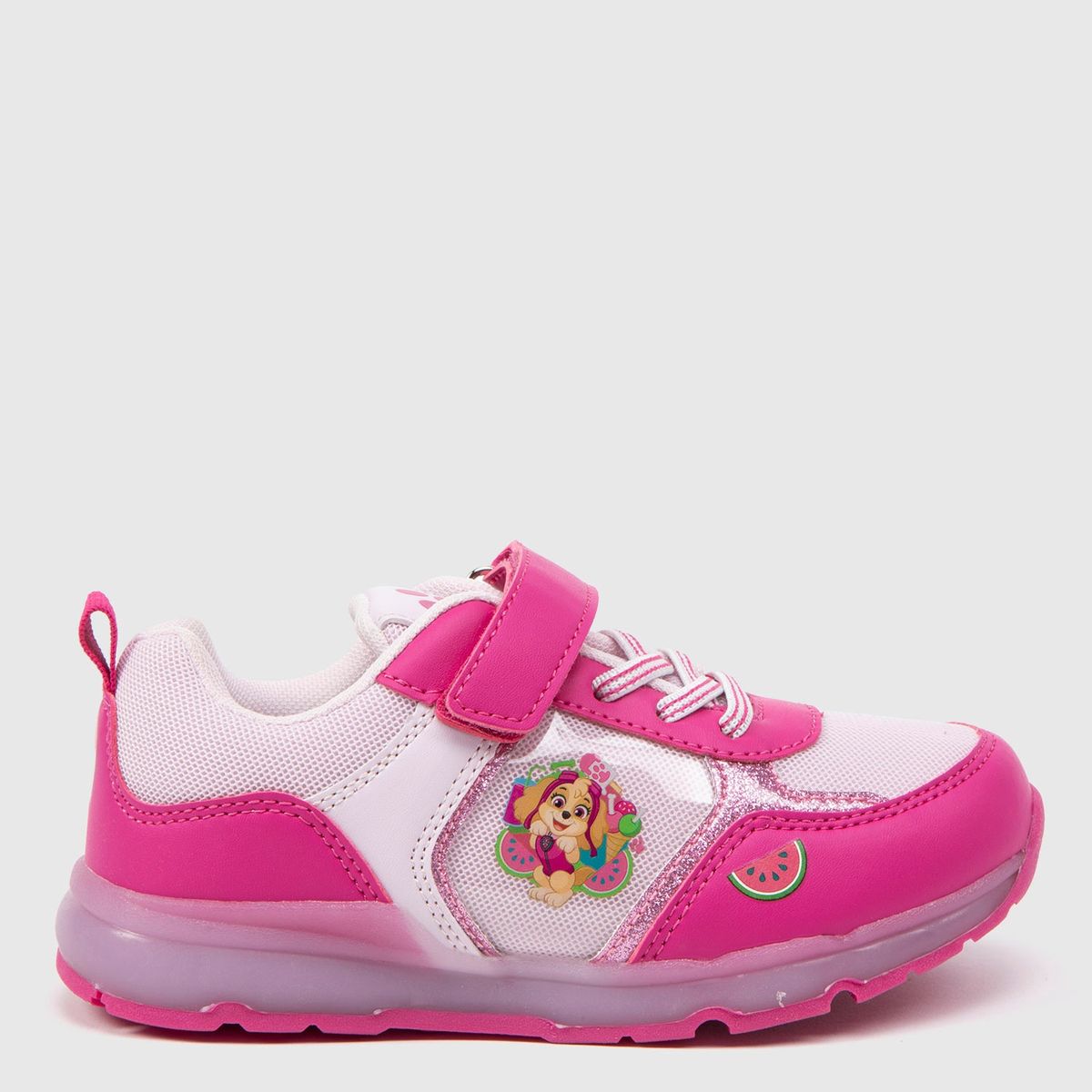 PAW PATROL - Luzi Zapatilla Niña Con Luces Rosado (22 a 30) Paw Patrol
