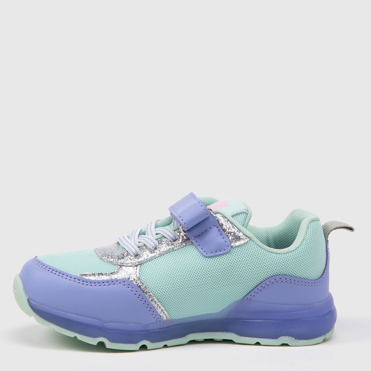 DISNEY - Zapatilla Urbana Niña Velcro Celeste (22 a 30) Disney