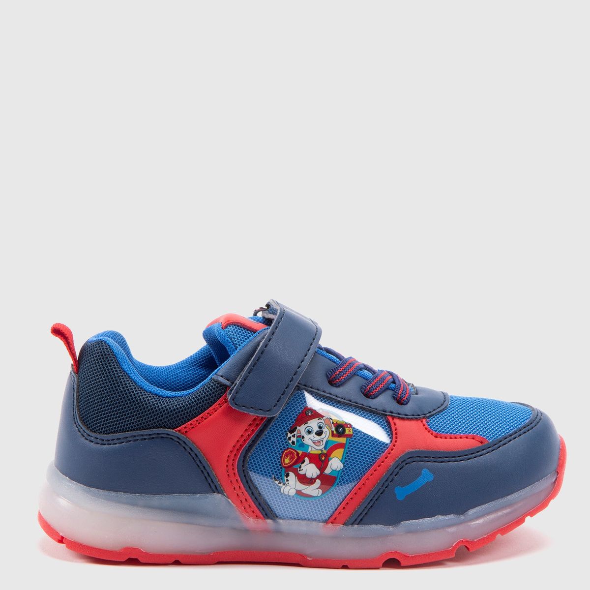 PAW PATROL - Lic Luzi Zapatilla Niño Con Luces Azul (22 a 30) Paw Patrol