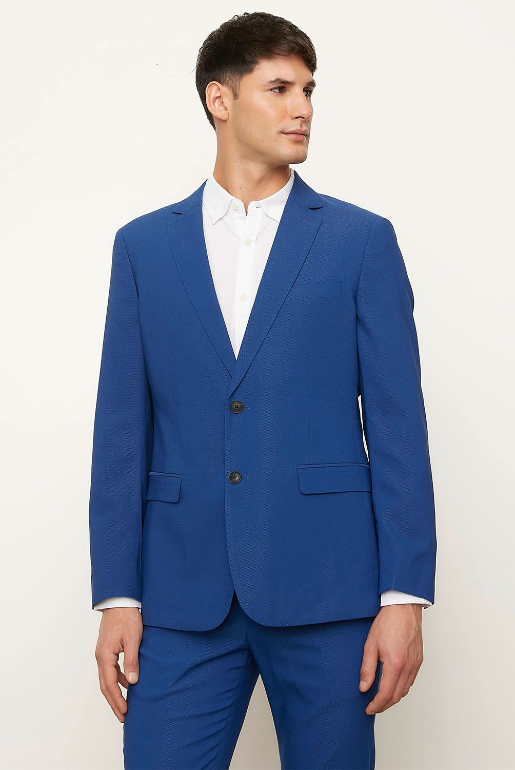 BASEMENT - Chaqueta Traje Formal Hombre Slim Basement