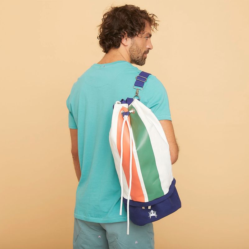 CASCAIS - Mochila Hombre Blanco Cascais