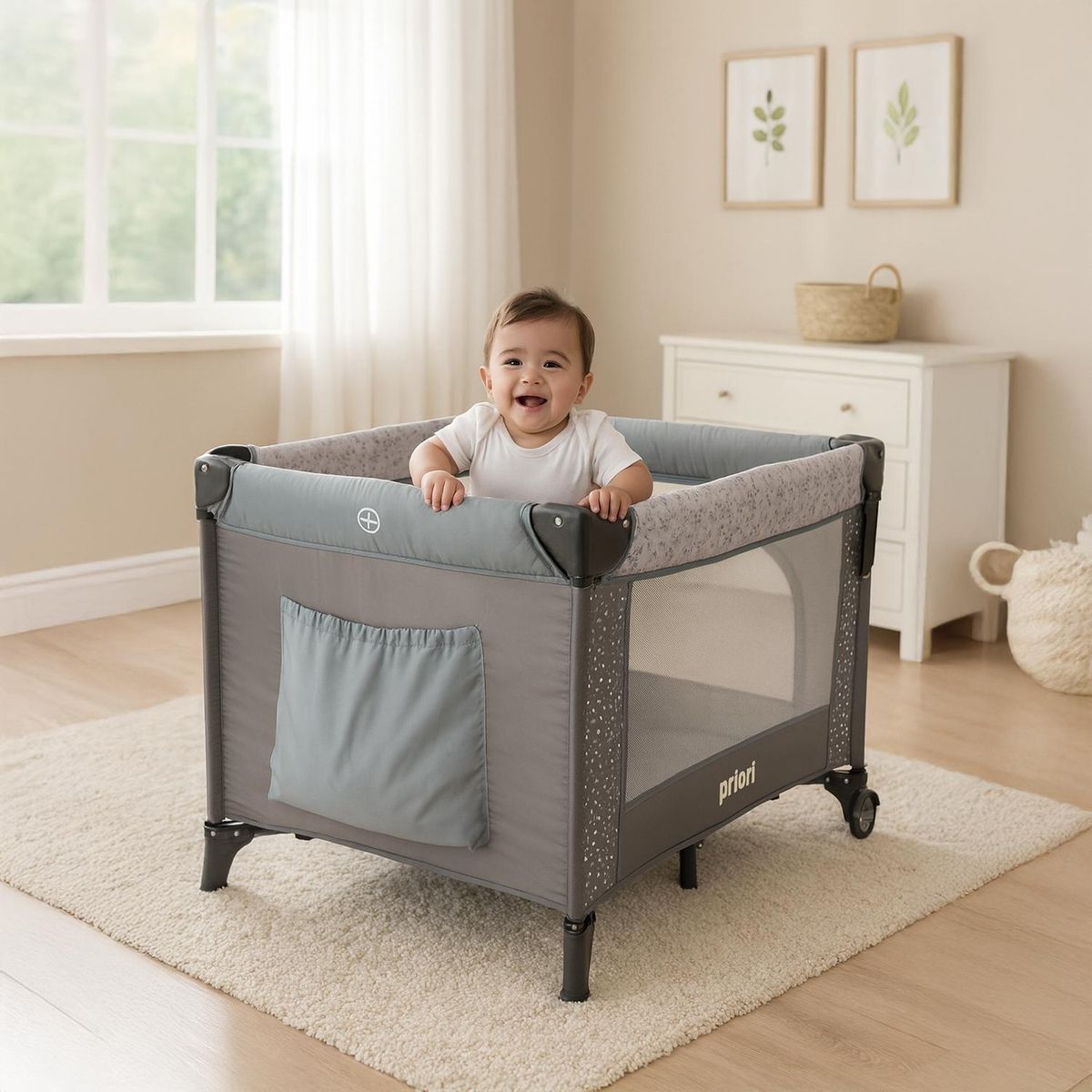 YAMP - Cuna con Sistema Colecho Ariel Turquesa Yamp