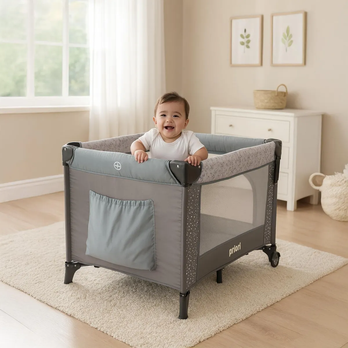 YAMP - Cuna con Sistema Colecho Ariel Turquesa Yamp