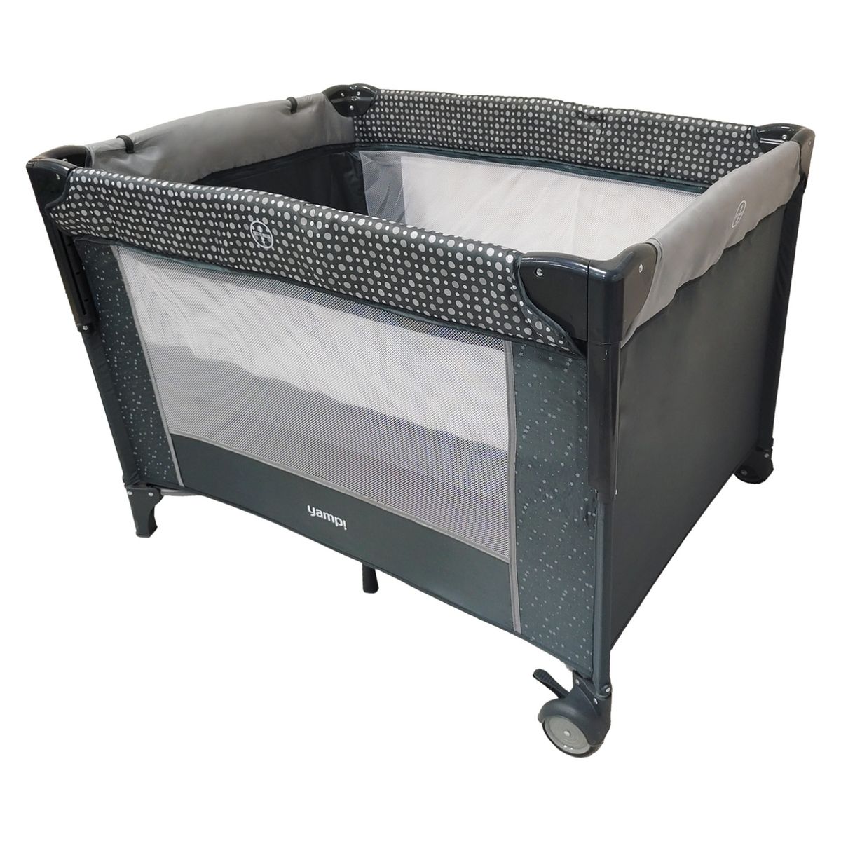 YAMP - Cuna con Sistema Colecho Ariel Gris Yamp