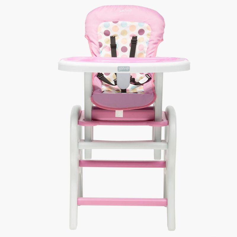 YAMP - Silla de Comer Escritorio Barcelona Rosada Yamp