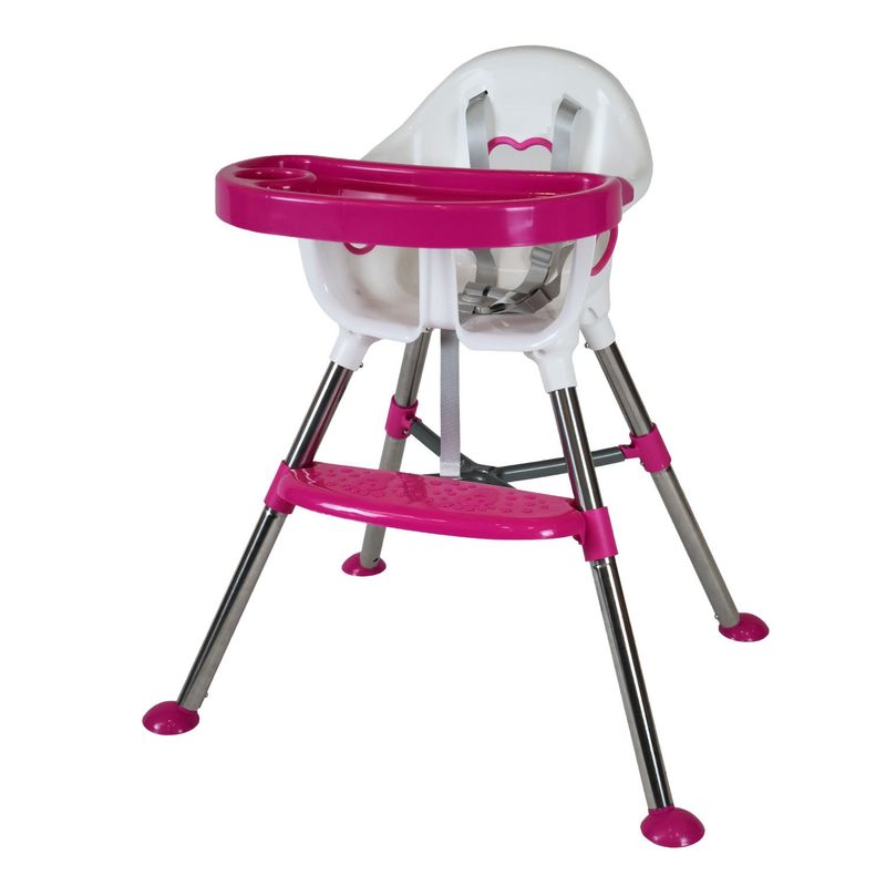 PRIORI - Priori Silla de Comer 3 en 1 Africa Fucsia