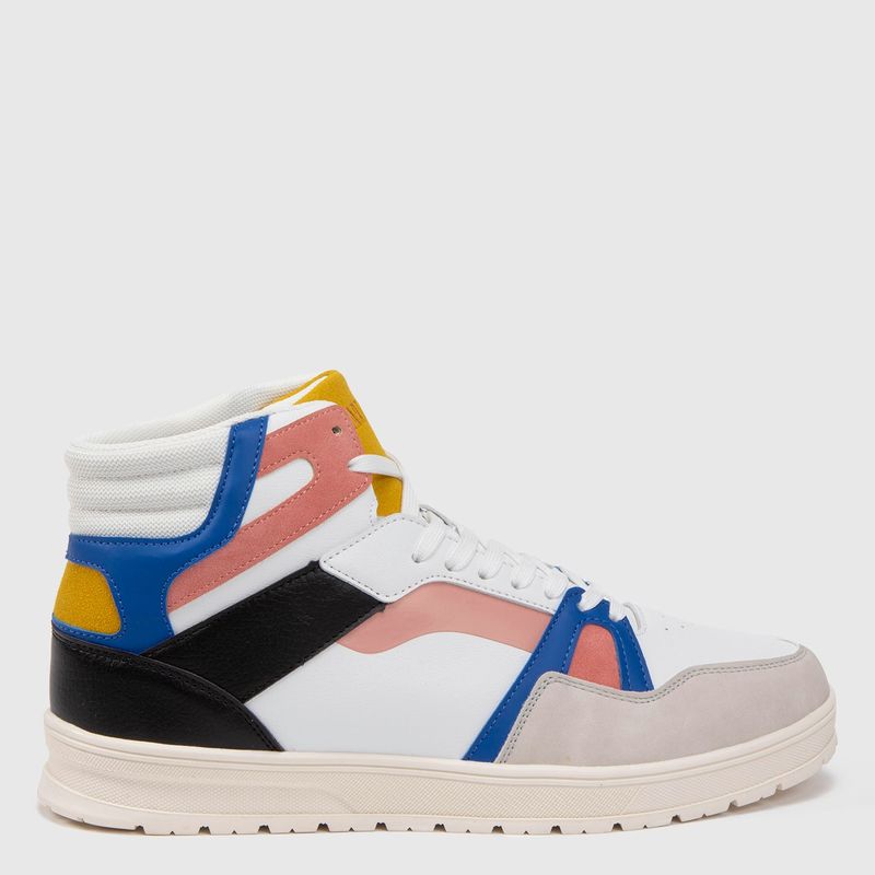 BEARCLIFF - Zapatilla Urbana Hombre Blanco Bearcliff