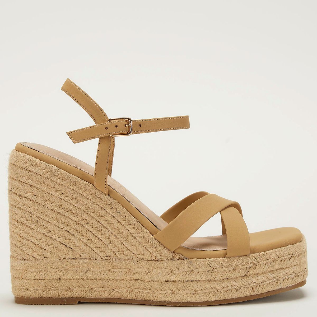 BASEMENT - Sandalia Mujer Beige Basement