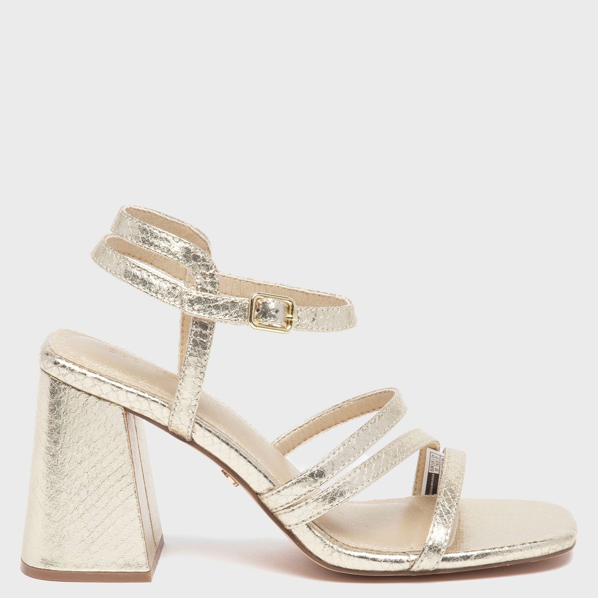 CECILIA BOLOCCO - Sandalia Mujer Dorado Cecilia Bolocco