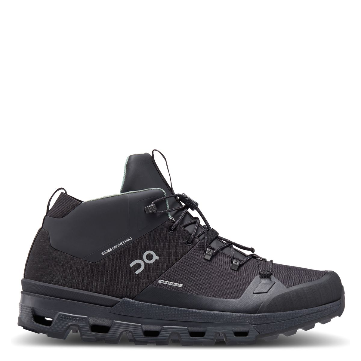 ON - Cloudtrax Waterproof Zapatilla Outdoor Hombre Negro On