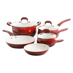 OSTER - Batería de Cocina 8 Piezas Cerámica Ceramic