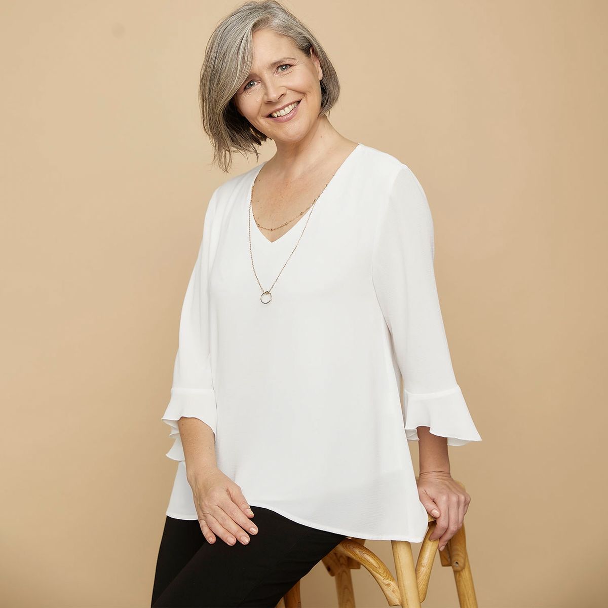 S COCCI - Stefano Cocci Blusa Manga Larga Mujer