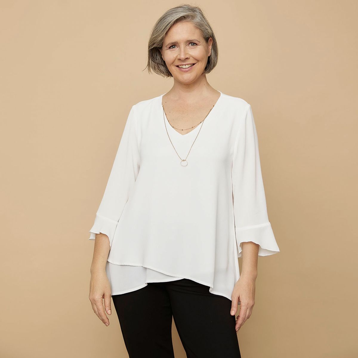 S COCCI - Stefano Cocci Blusa Manga Larga Mujer