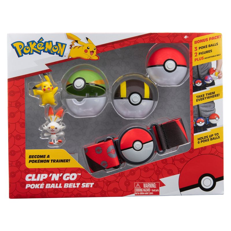 POKEMON - PLAY SET 3 POKEBOLAS Pokemon