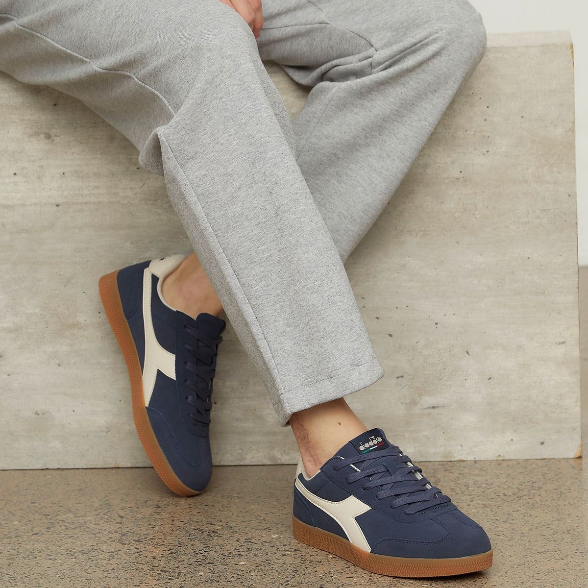 DIADORA - Bamtelo Zapatilla Urbana Hombre Azul Diadora