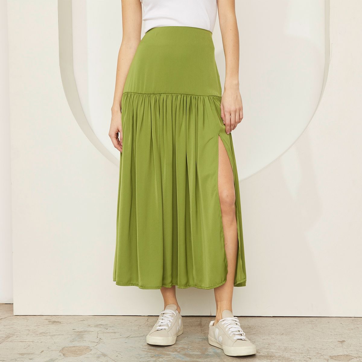 BASEMENT - Falda Larga Mujer Basement