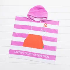 BENETTON - Toalla de Playa Infantil Rayas