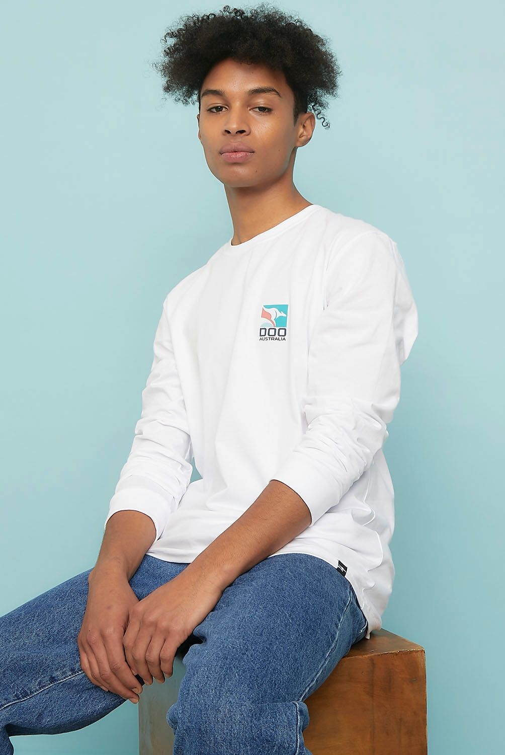DOO AUSTRALIA - Polera Manga Larga Algodón Hombre Doo Australia