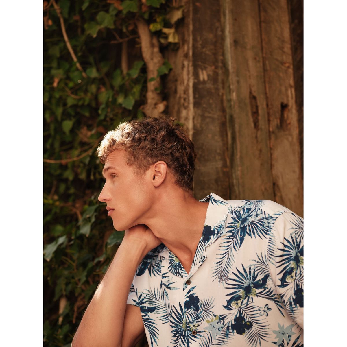 LA MARTINA - Camisa Manga Corta Lino Hombre La Martina