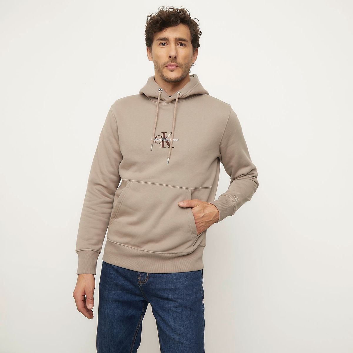 CALVIN KLEIN - Polerón Algodón Hombre Calvin Klein