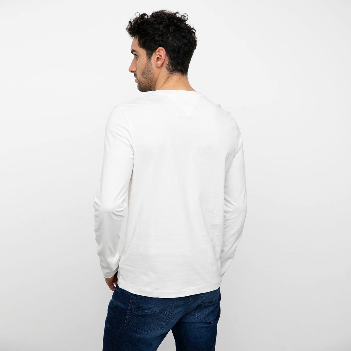 TOMMY HILFIGER - Polera Manga Larga Hombre Tommy Hilfiger