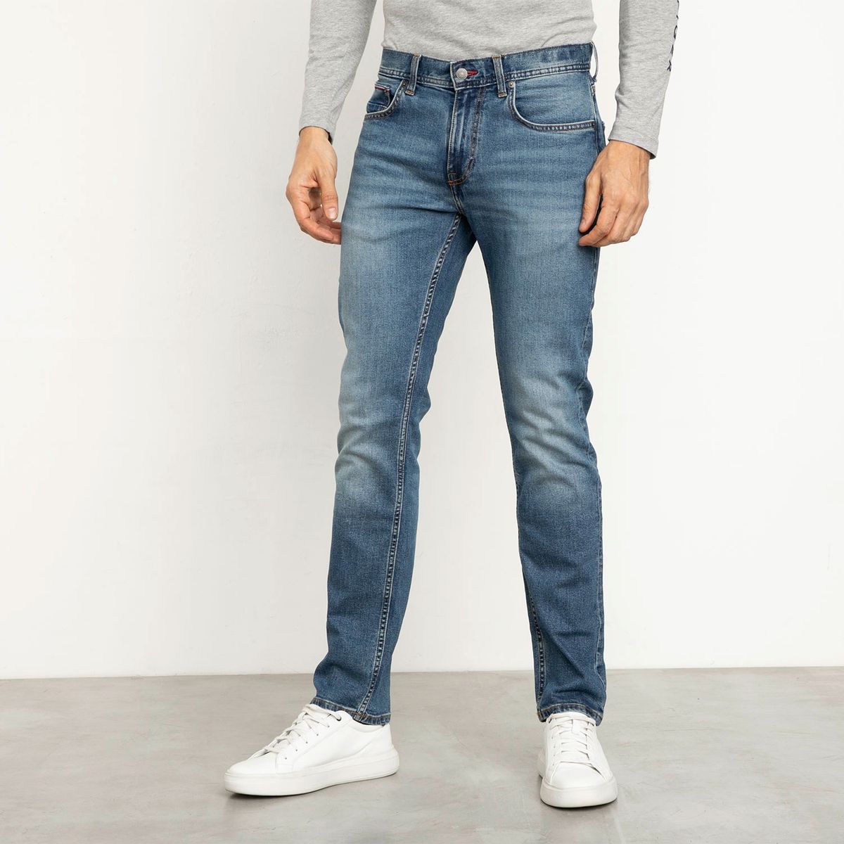 TOMMY HILFIGER - Jeans Straight Fit Hombre Tommy Hilfiger