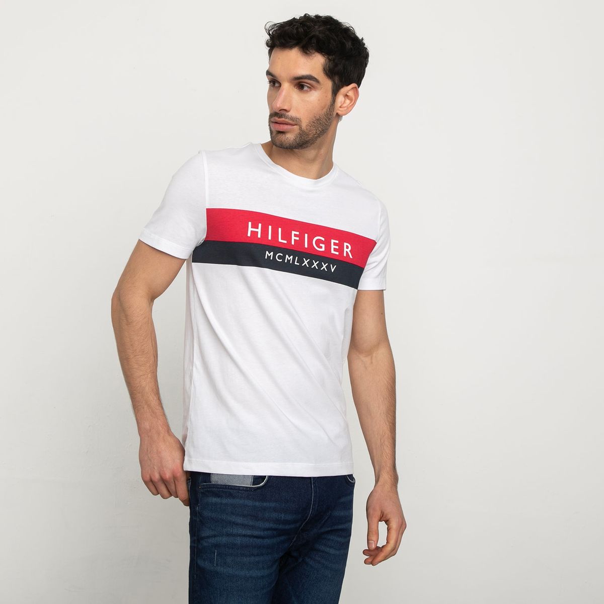 TOMMY HILFIGER - Polera Manga Corta Hombre Tommy Hilfiger