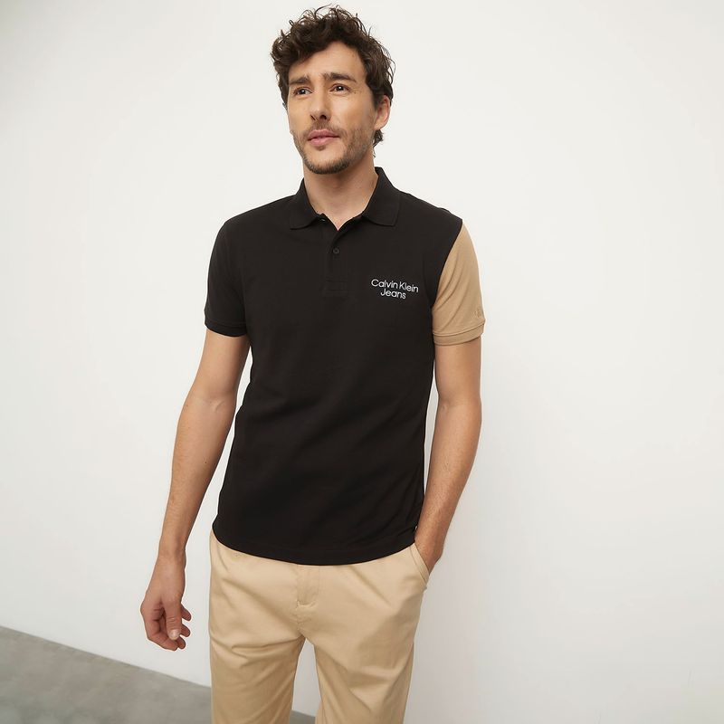 CALVIN KLEIN - Polera Manga Corta Hombre Calvin Klein