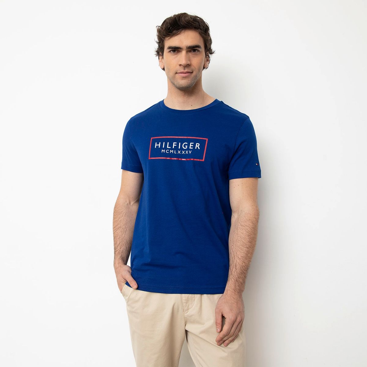 TOMMY HILFIGER - Polera Manga Corta Hombre Tommy Hilfiger