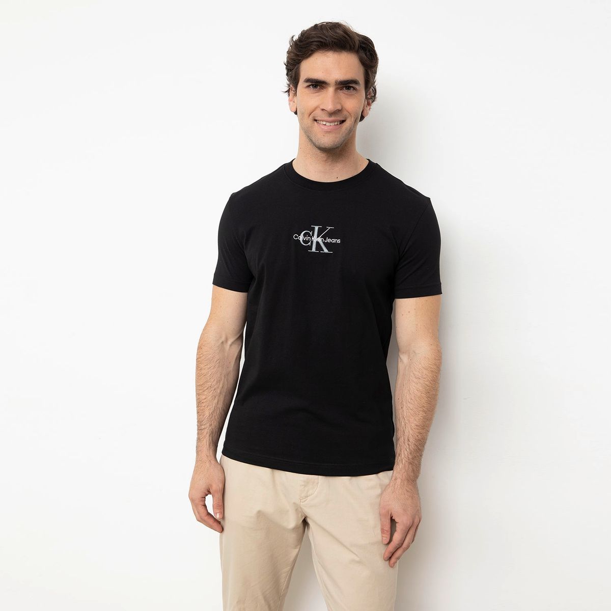 CALVIN KLEIN - Polera Manga Corta Hombre Calvin Klein