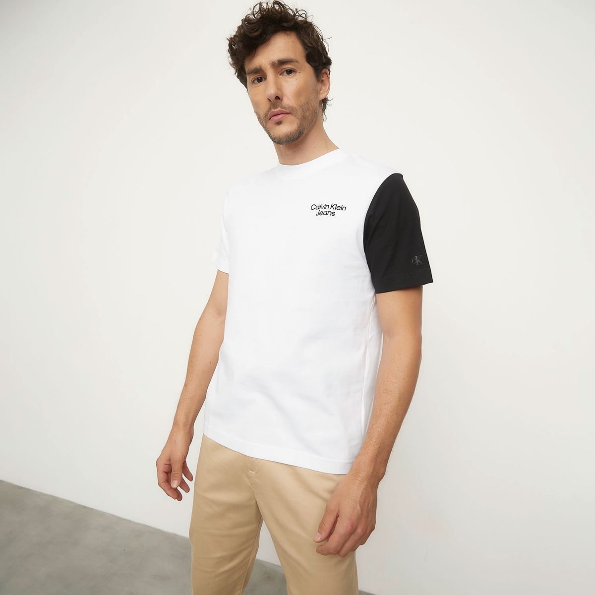 CALVIN KLEIN - Polera Manga Corta Hombre Calvin Klein