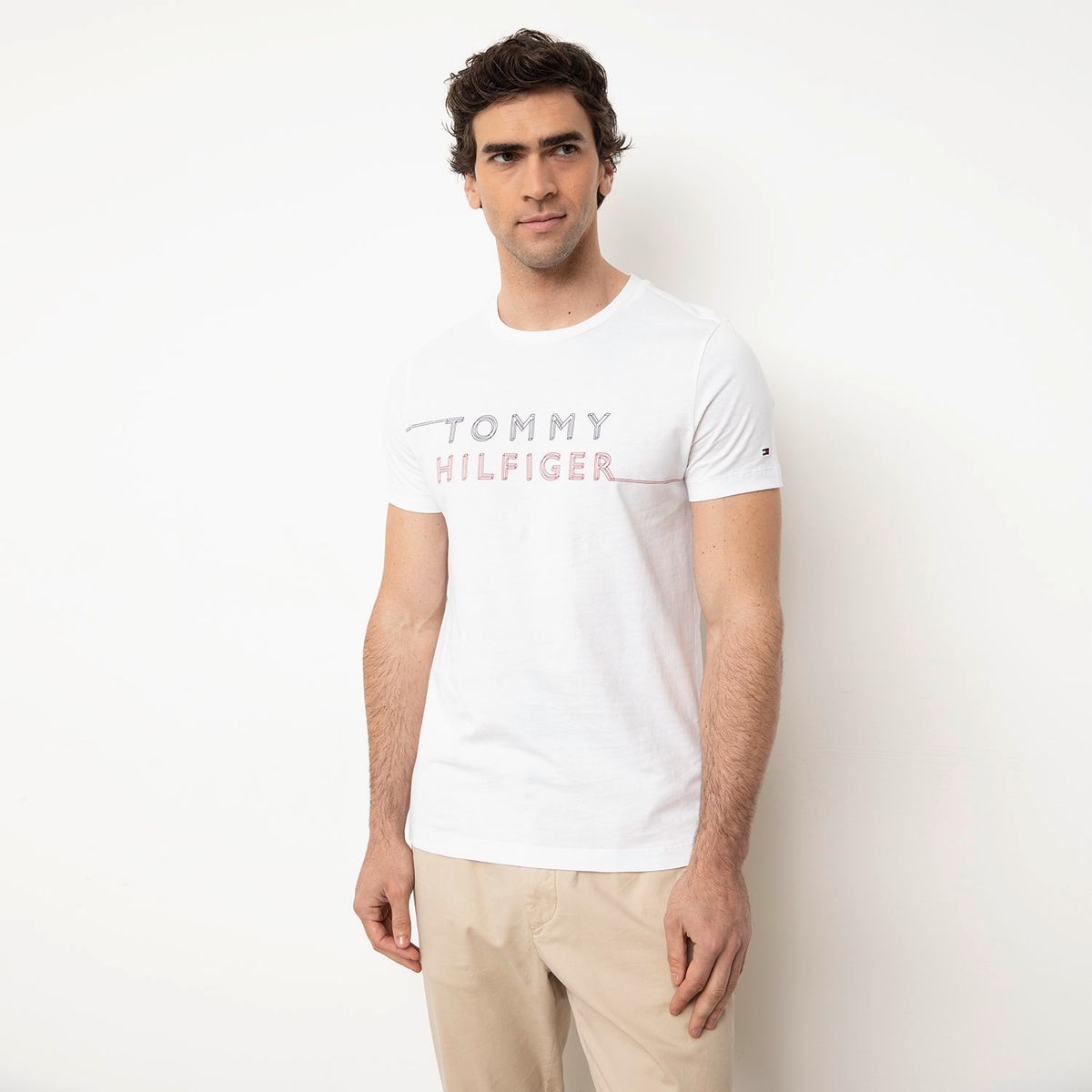 TOMMY HILFIGER - Polera Manga Corta Hombre Tommy Hilfiger