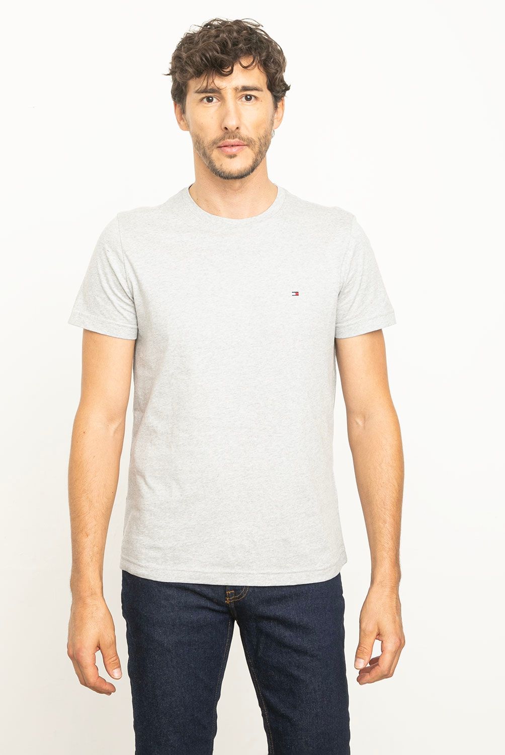 TOMMY HILFIGER - Polera Cuello Redondo Hombre Tommy Hilfiger