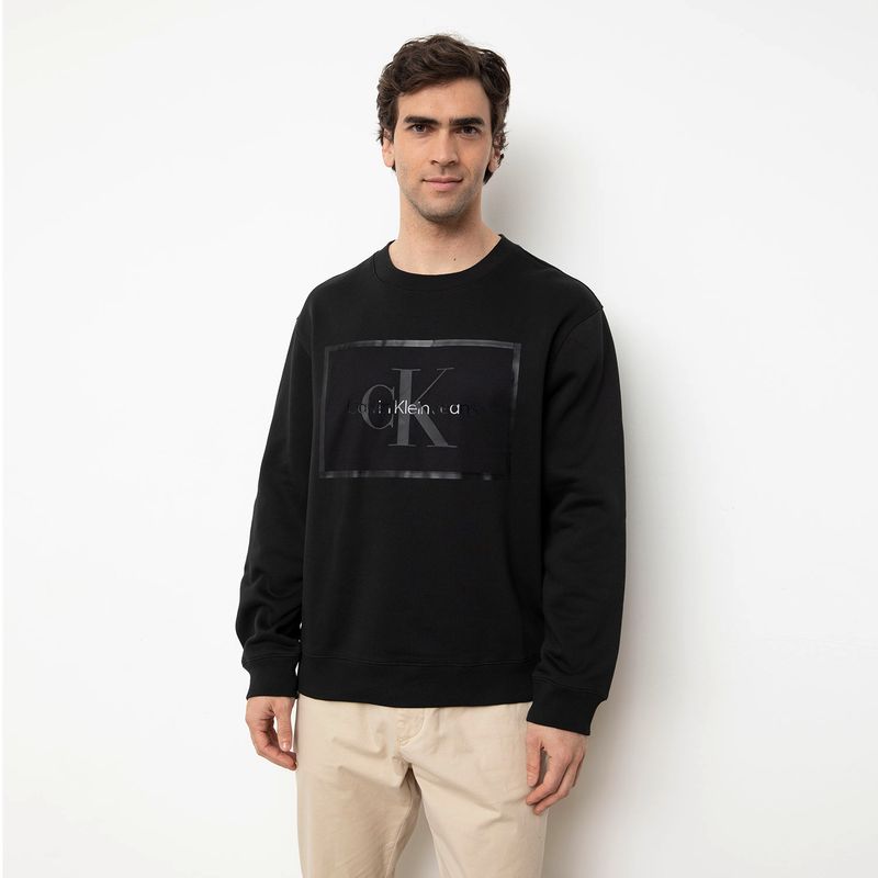 CALVIN KLEIN - Polerón Algodón Hombre Calvin Klein