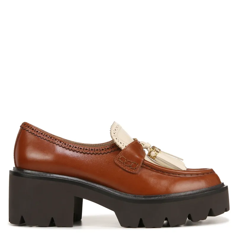 SAM EDELMAN - Mocasín Mujer Cuero Café Sam Edelman