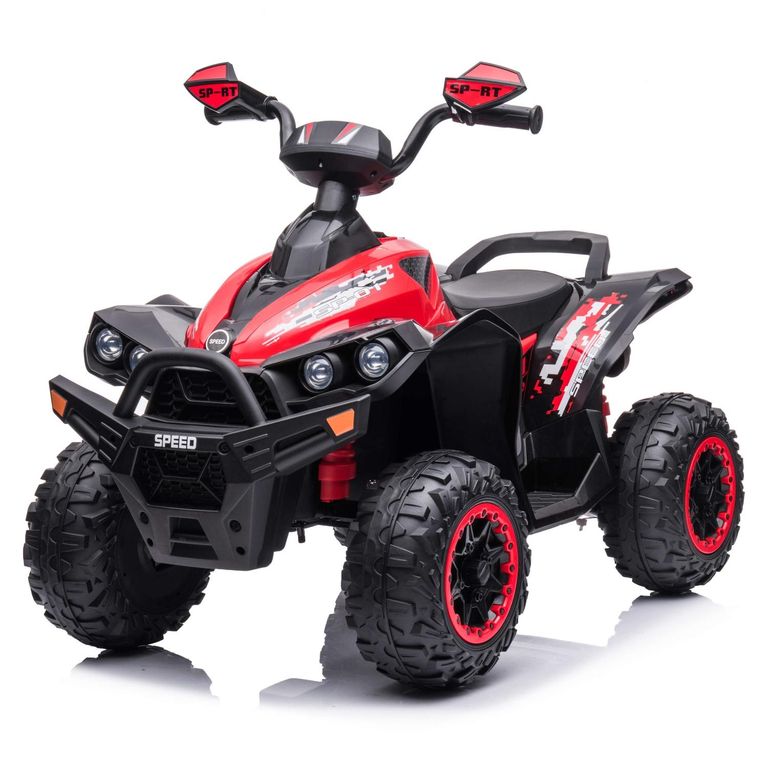 SCOOP Cuatrimoto 12V Rojo