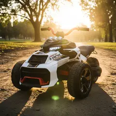 SCOOP - Moto A Batería 3 Ruedas Xb-3118 Blanca