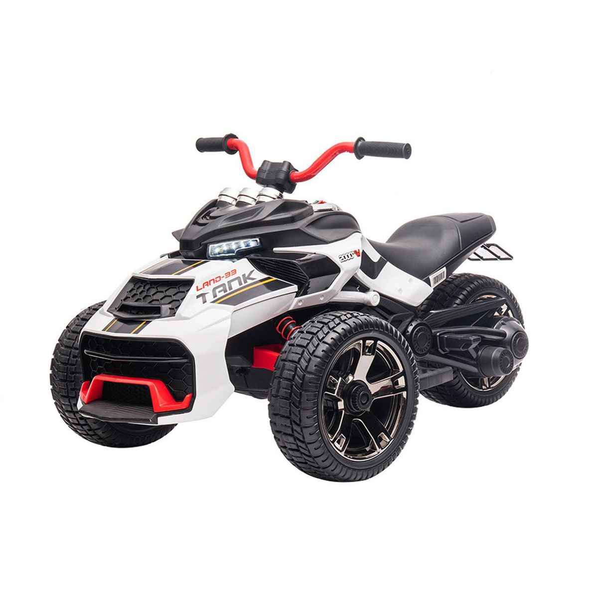 SCOOP - Moto A Batería 3 Ruedas Xb-3118 Blanca Scoop