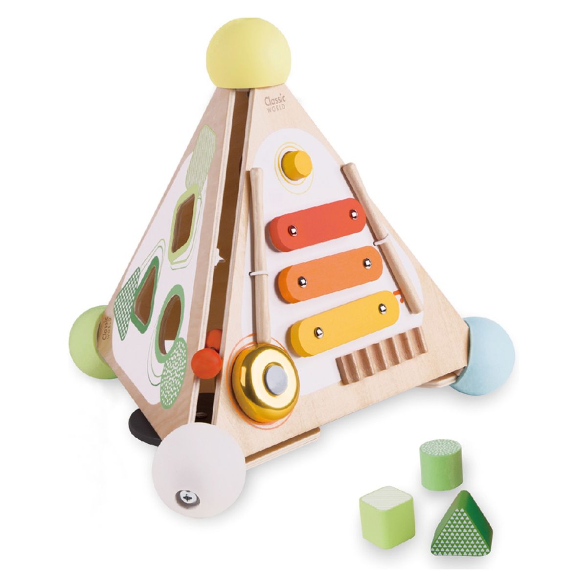CLASSIC WORLD - Caja Pirámide De Actividades Múltiples Classic World