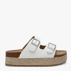 SYBILLA - Sandalia de Plataforma con Hebillas Mujer