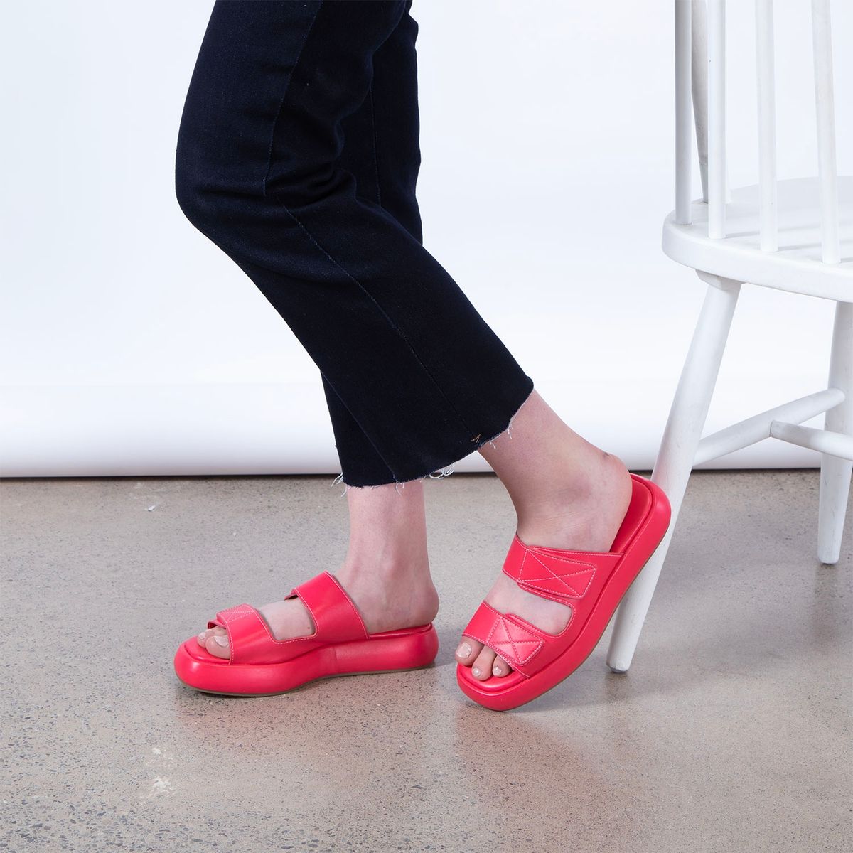 BASEMENT - Sandalia Mujer Rosado Basement