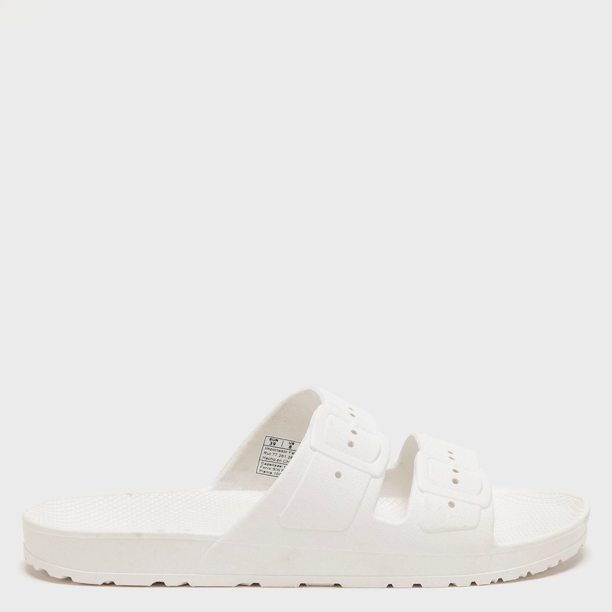 SYBILLA - Sandalia Plana Mujer Blanco Sybilla