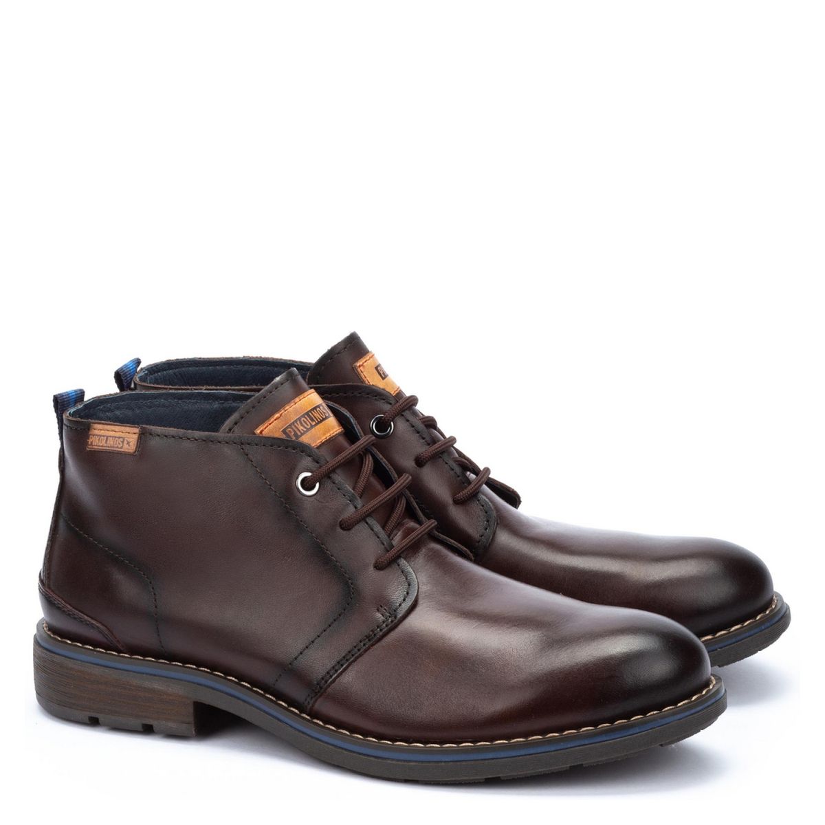 PIKOLINOS - Botín Hombre Café Pikolinos